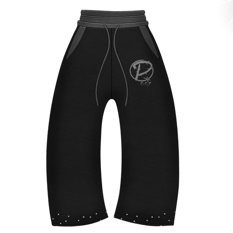 P.O.P | BLACK SWEATPANTS